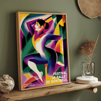 Montreux Ballerina Wall Art Print