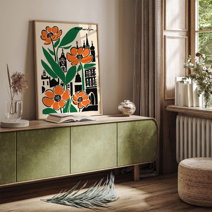 Amsterdam Cityscape Poster