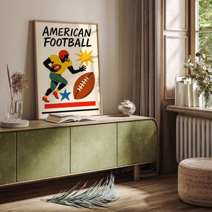 American Football Poster