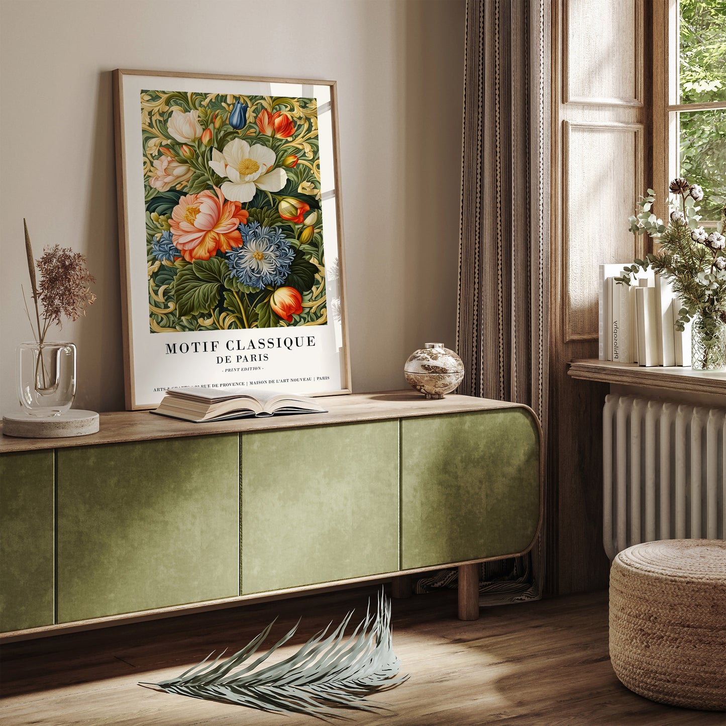 Motif Classique William Morris Victorian Poster