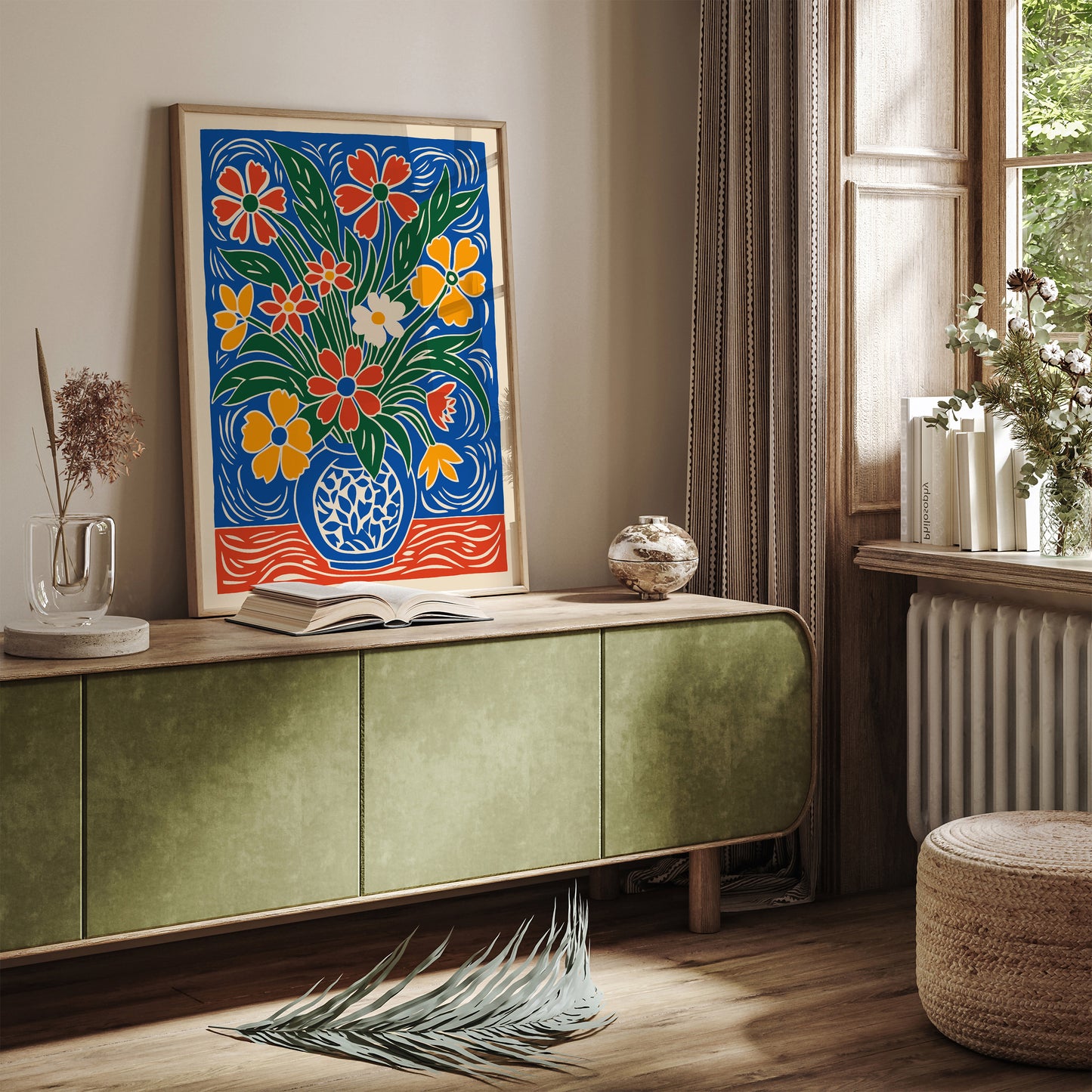 Colorful Bouquet of Flowers Poster