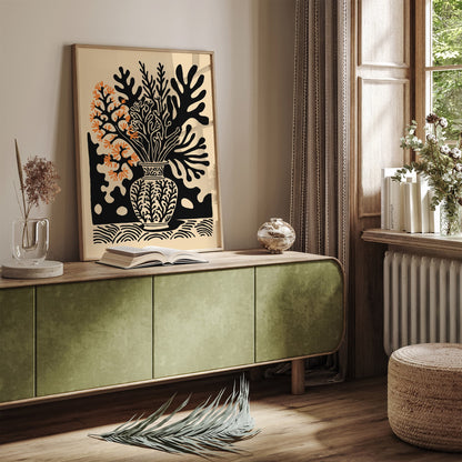 Floral Vase Art Poster