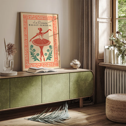 Eclectic Ballet Dance Les Danseurs Poster