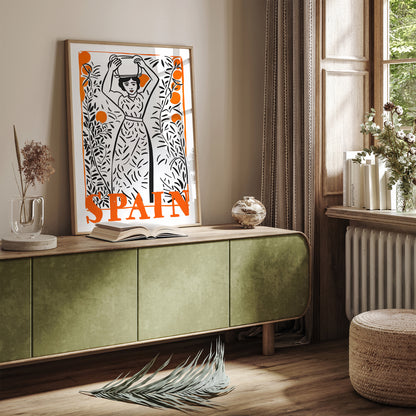 Spain - Vintage Travel Wall Art