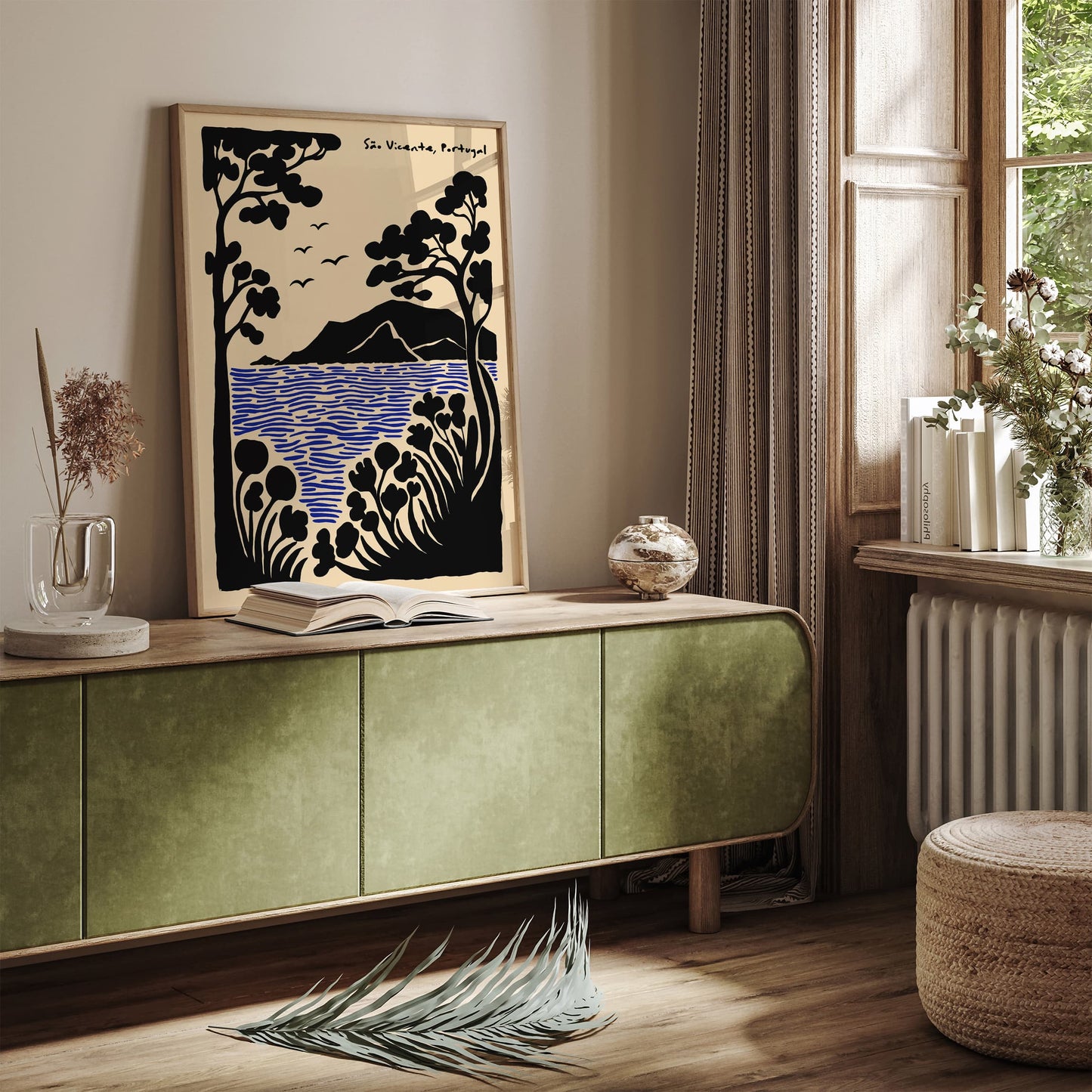 Sao Vicente Portugal Landscape Poster