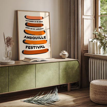 Andouille Sausage Festival 2022 Poster