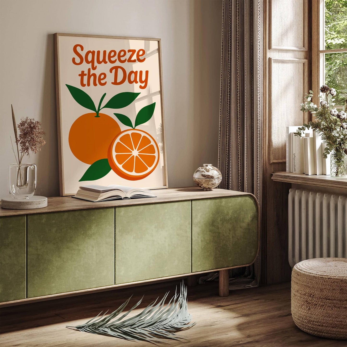 Squeeze the Day Poster - Oranges Art Print