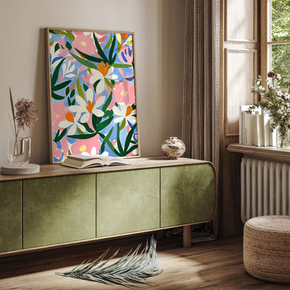 Naturelle Florelle Painting Art Print