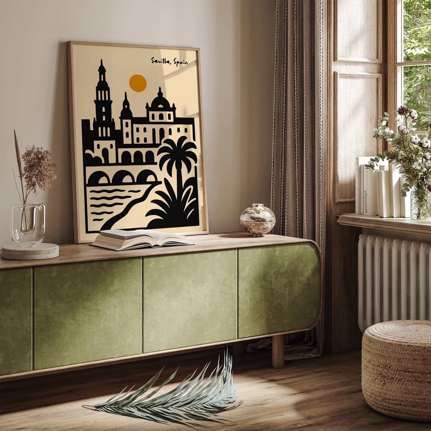 Seville Spain Modern Architecture Poster