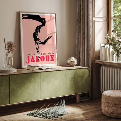 French Ballerina Vintage Poster