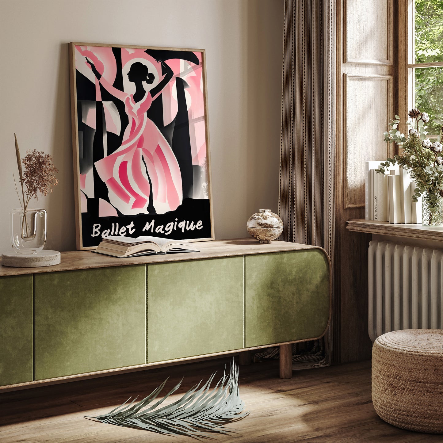 Ballet Magique Watercolor Ballet Wall Art