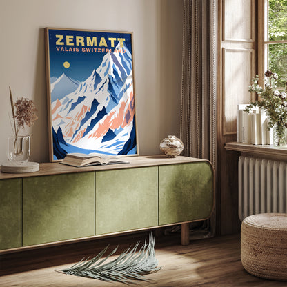 Zermatt - Swiss Travel Poster