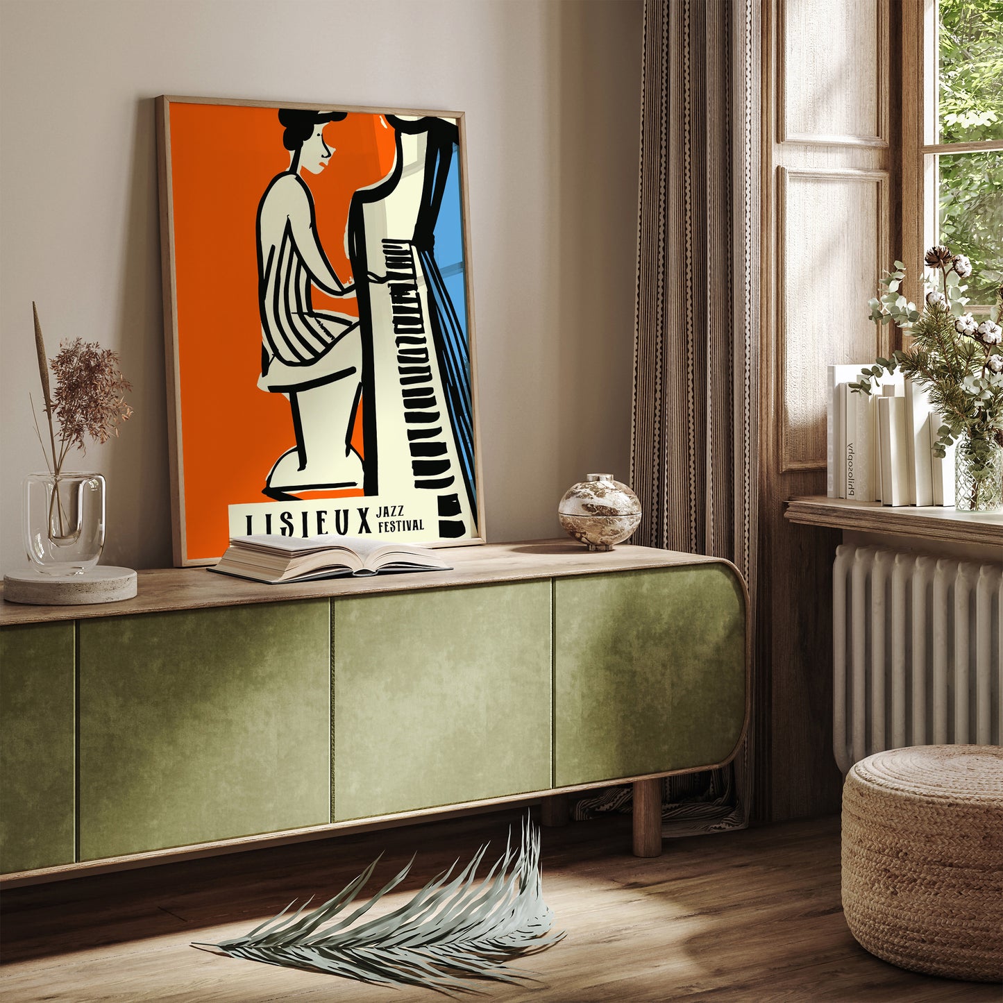 Lisieux Jazz Festival Vintage Poster