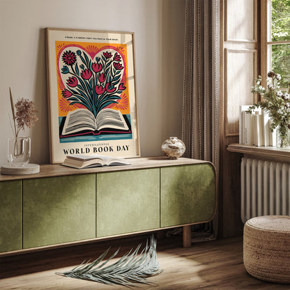 World Book Day Vintage Art Print
