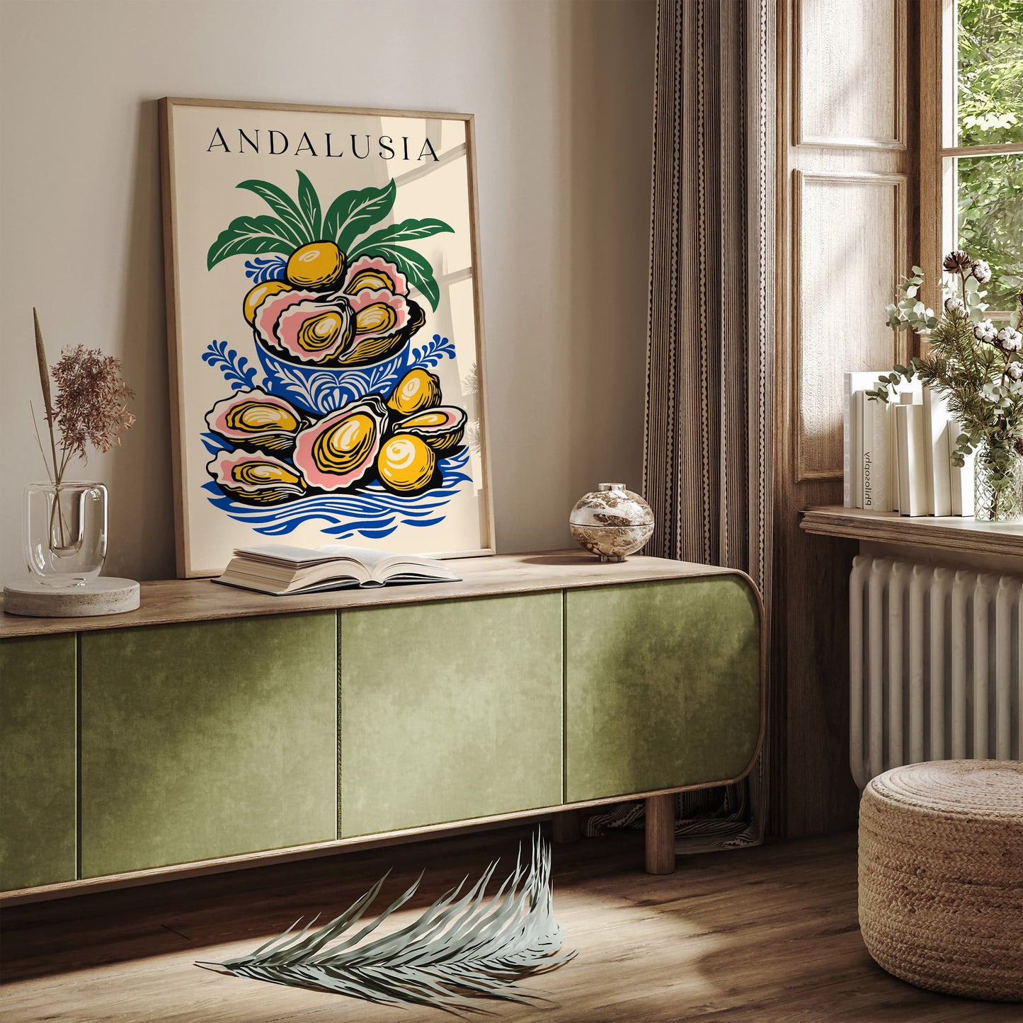 Andalusia Spain Oysters Poster