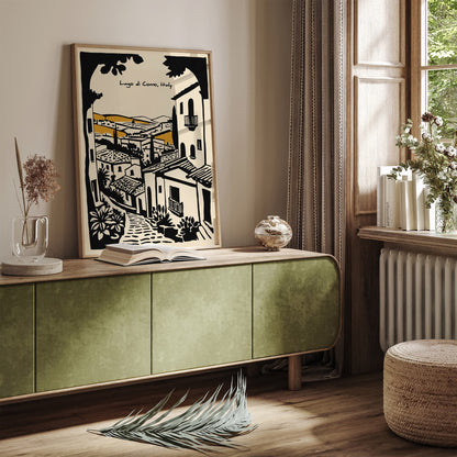 Lake Como Poster - Italy Travel Wall Art Print