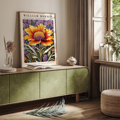 Botanical Harmony: William Morris Floral Print