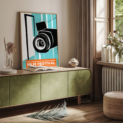 Charlotte Film Festival Retro Poster