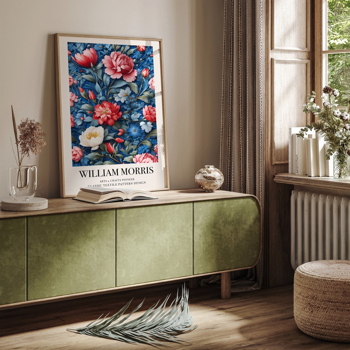 Timeless William Morris Poster: Botanical Illustration