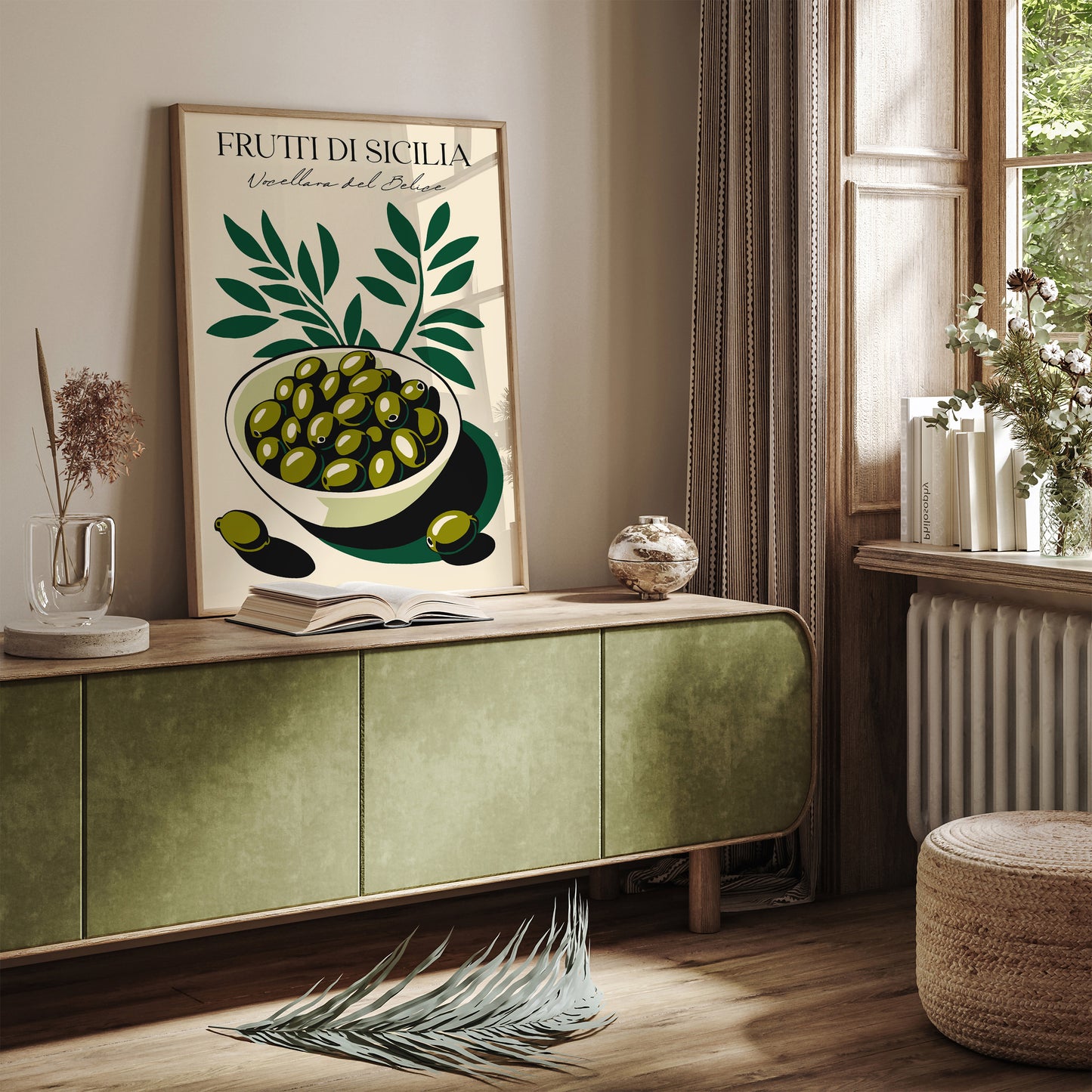 Nocellara del Belice Olives Art Print