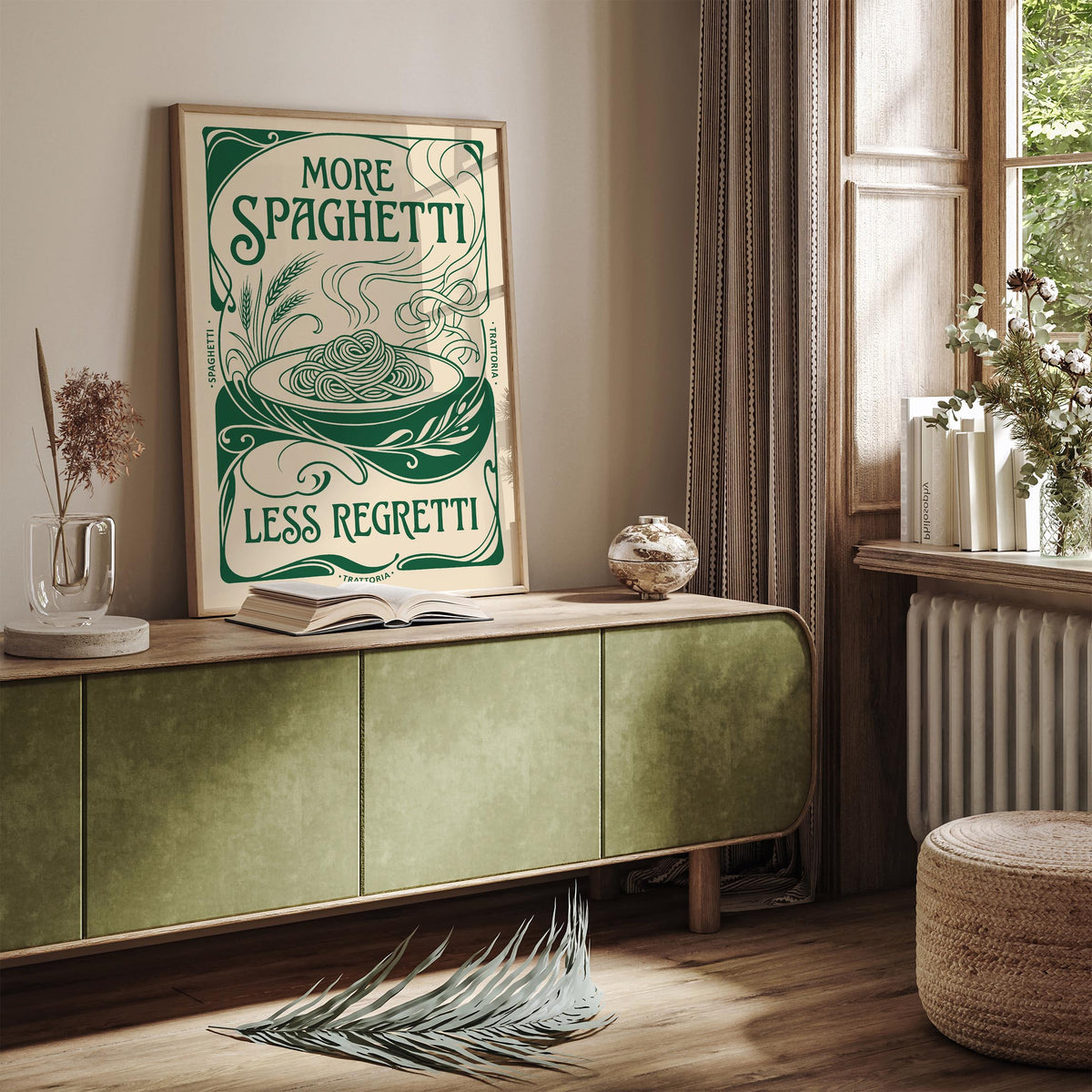 More Spaghetti Less Regretti Poster