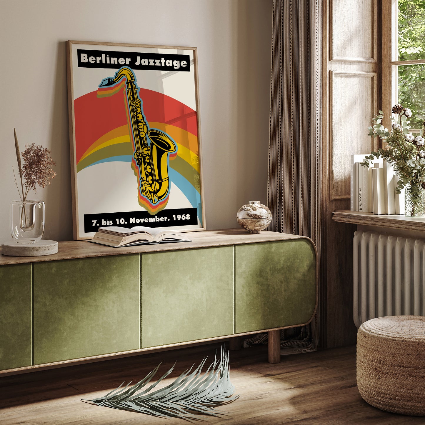 Vintage Berlin Jazz Poster