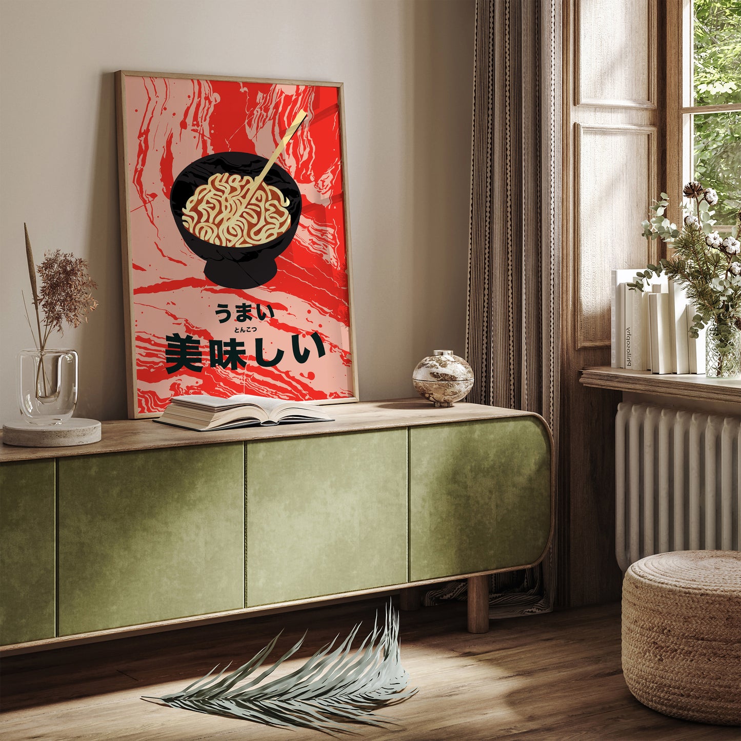 Authentic Ramen Noodles Poster