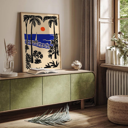 Mexico Beach Florida Travel Poster