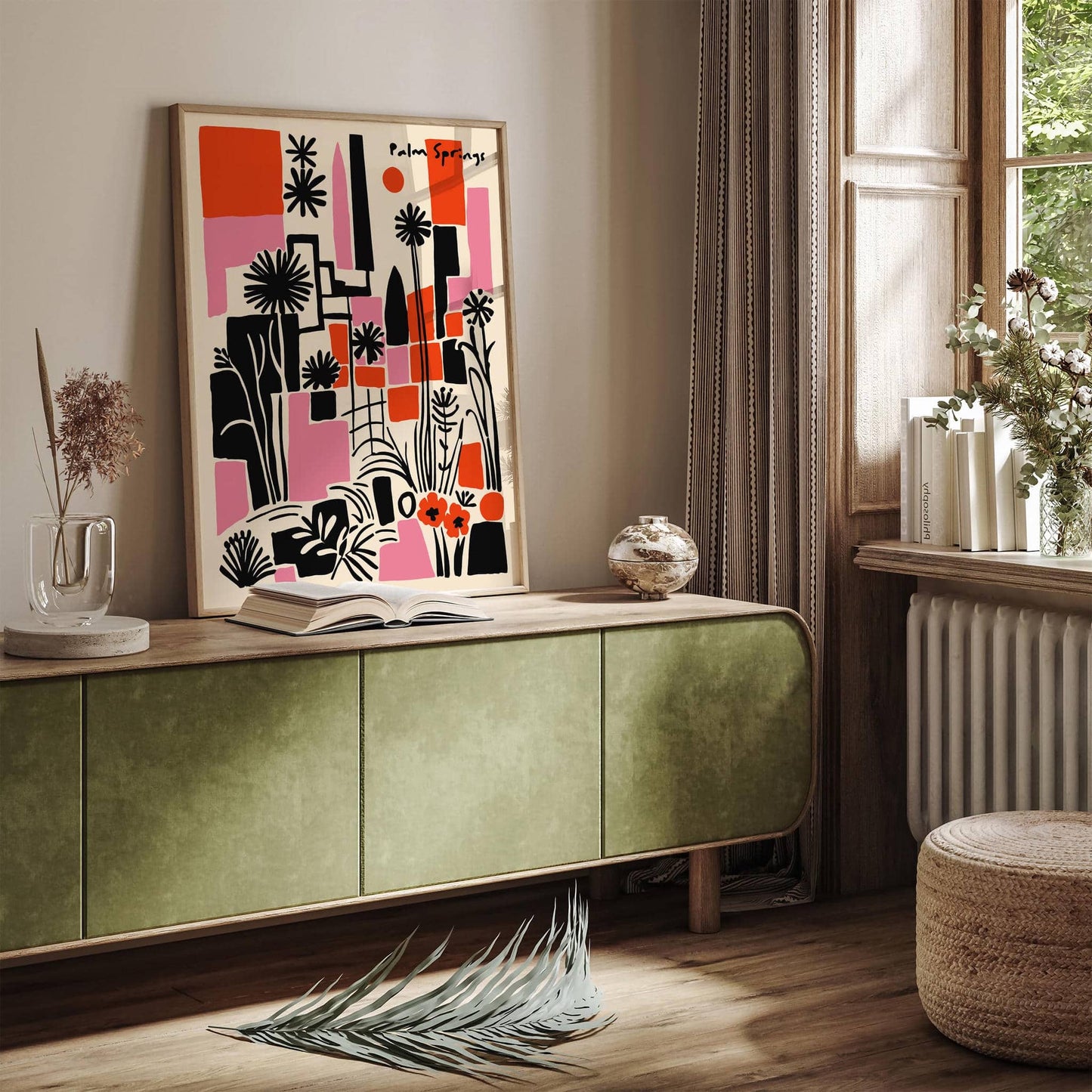 Palm Springs Mid Century Modern Poster
