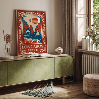 Los Cabos Mexico Travel Poster