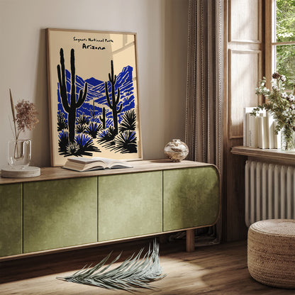 Saguaro National Park Arizona Tuscon Poster
