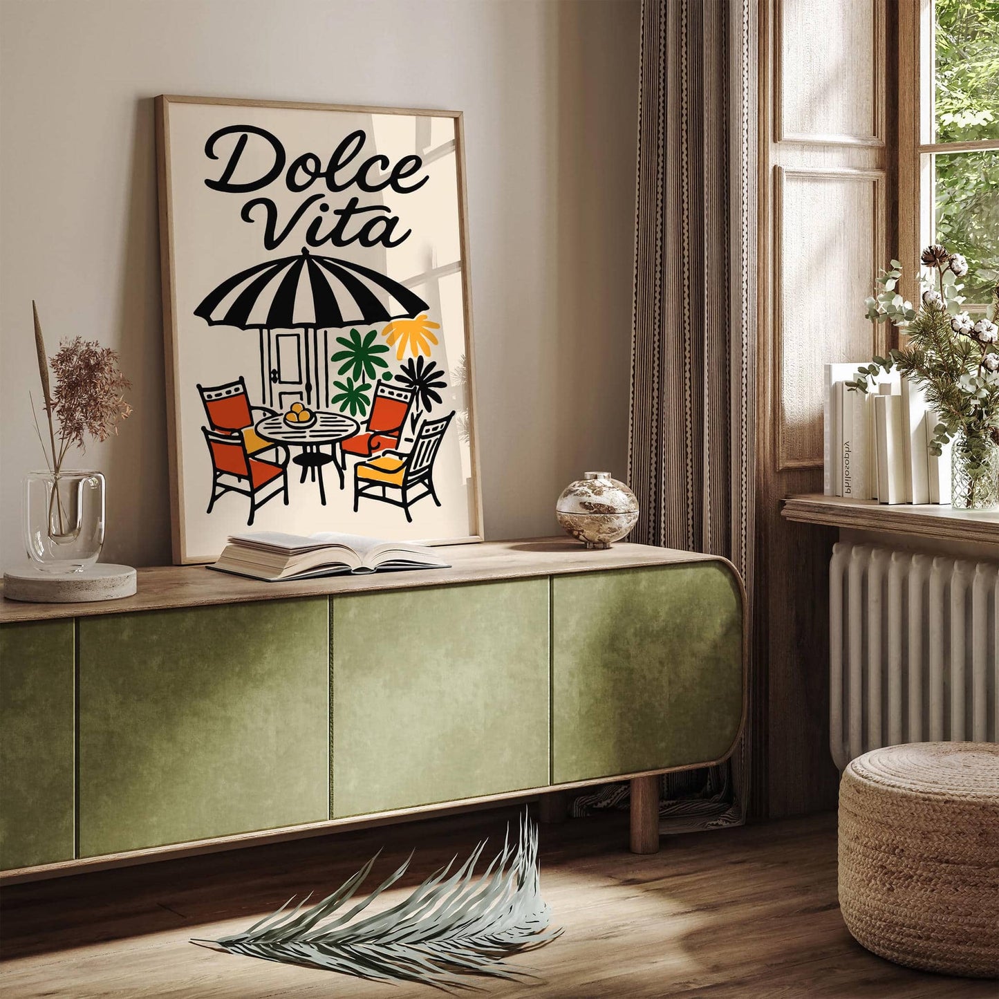 Dolce Vita Poster - Summer Italian Art Print