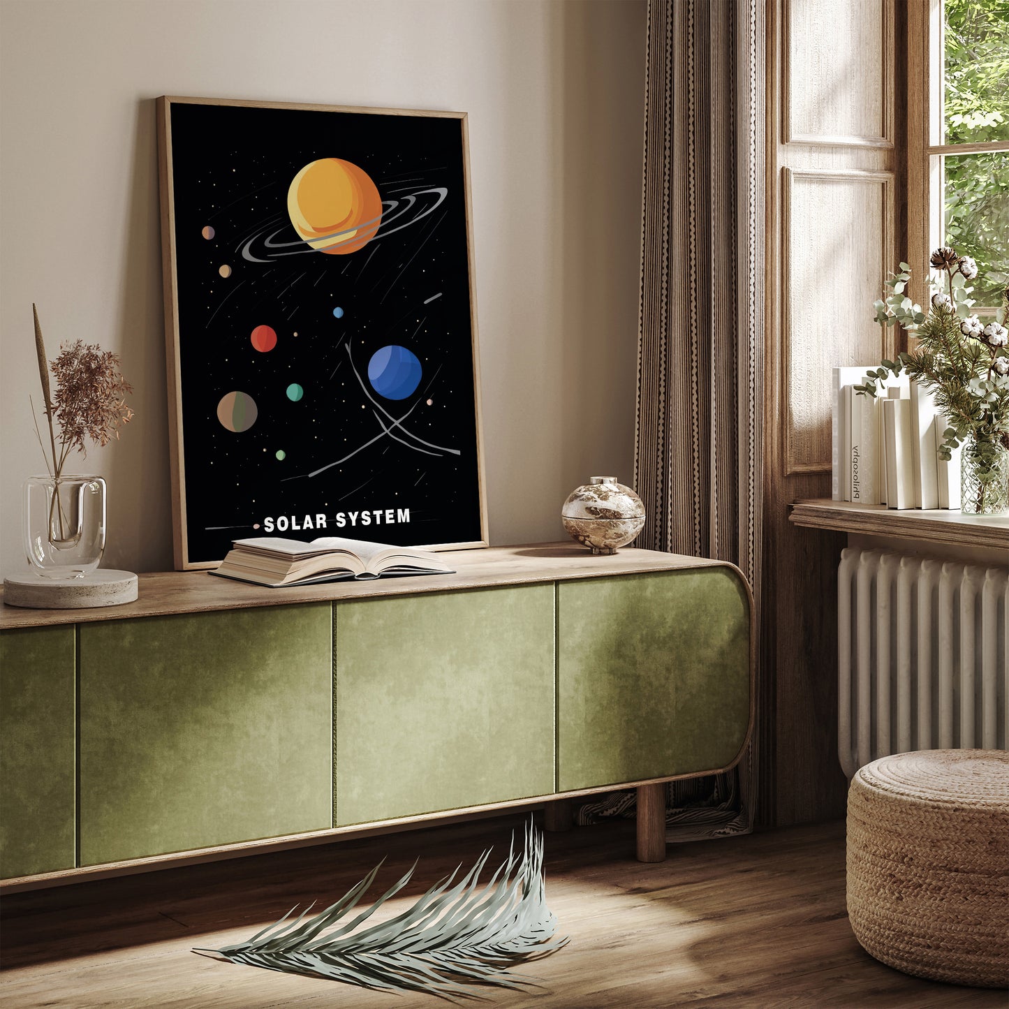 Solar System - Space Wall Art Print