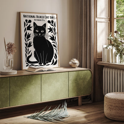 Black Cat Poster