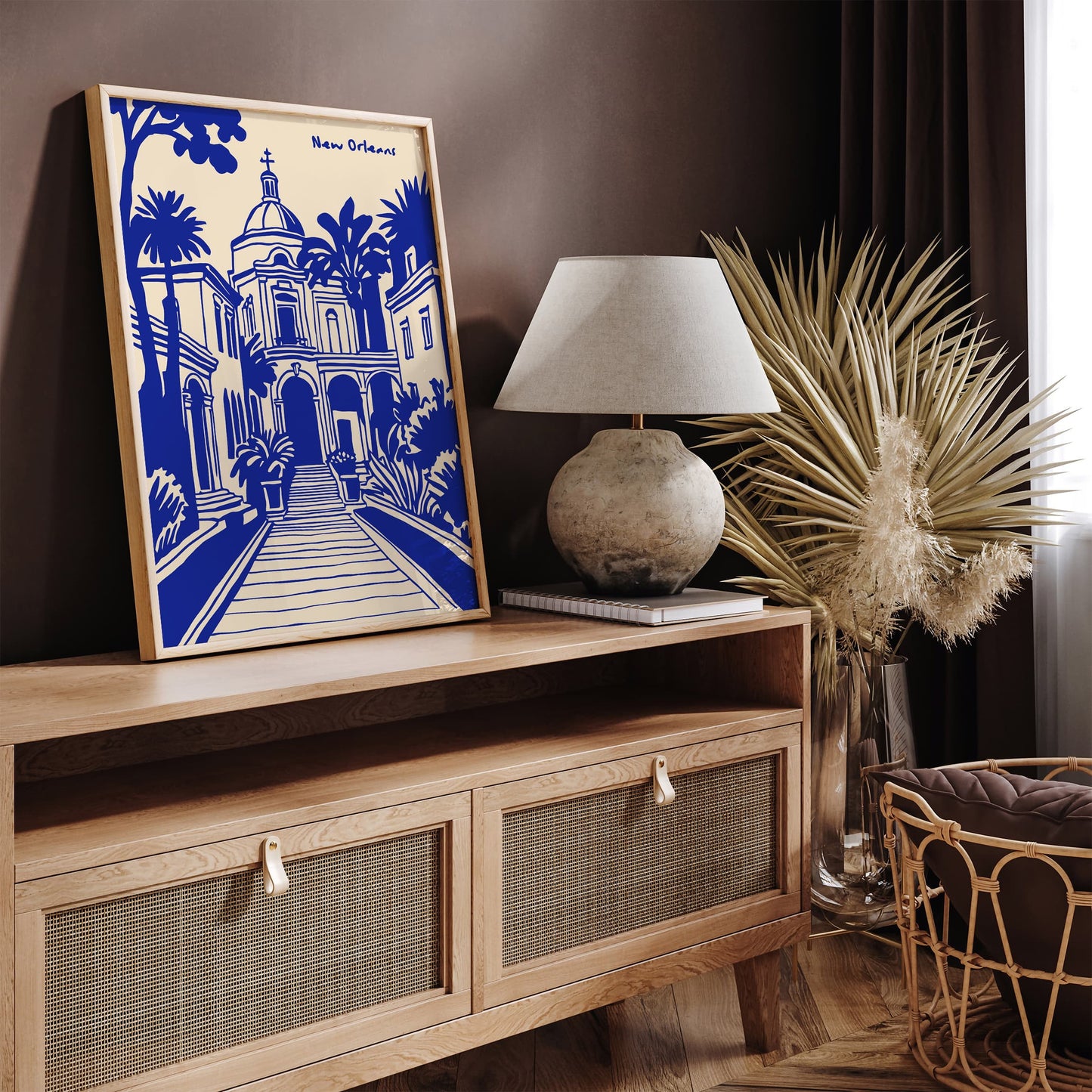 New Orleans poster inspired by St. Louis Cathedral Wall Art