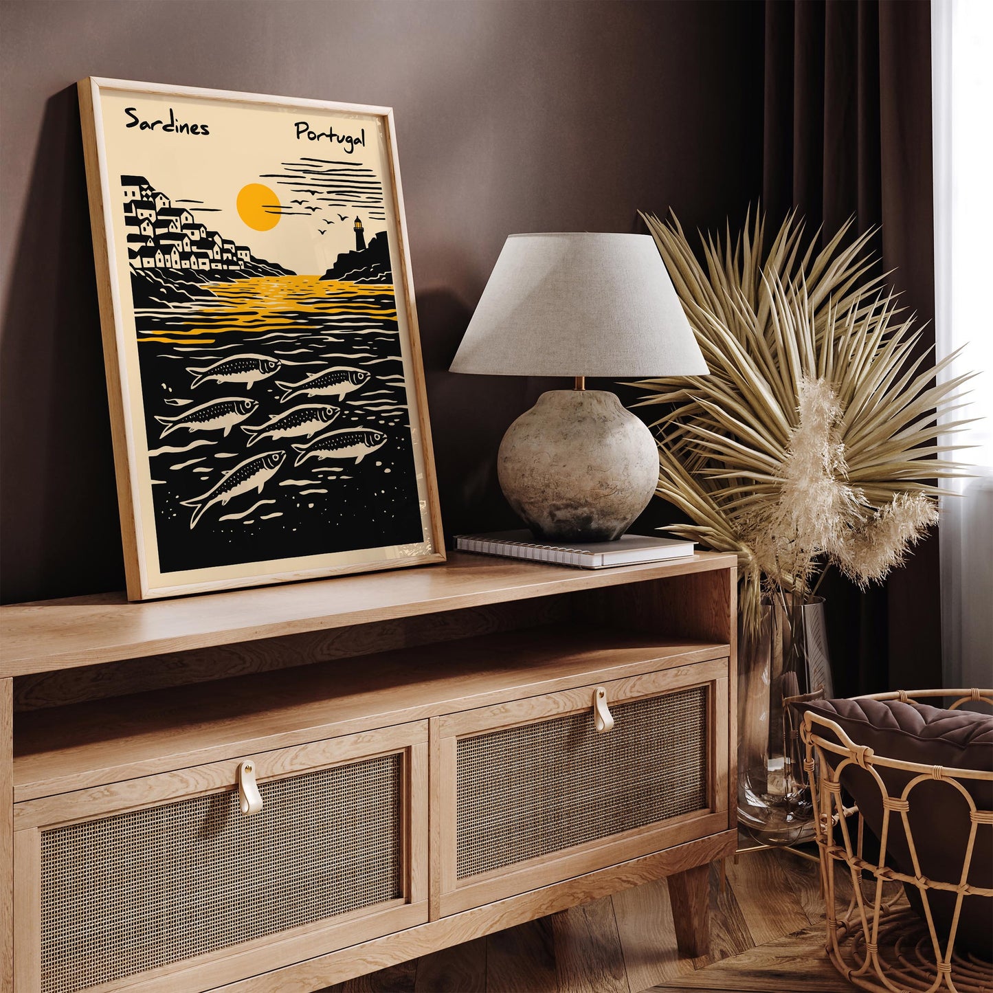 Sardines Portugal Wall Art Print 2026