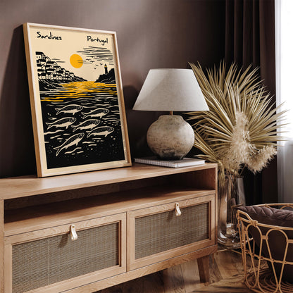 Sardines Portugal Wall Art Print 2026
