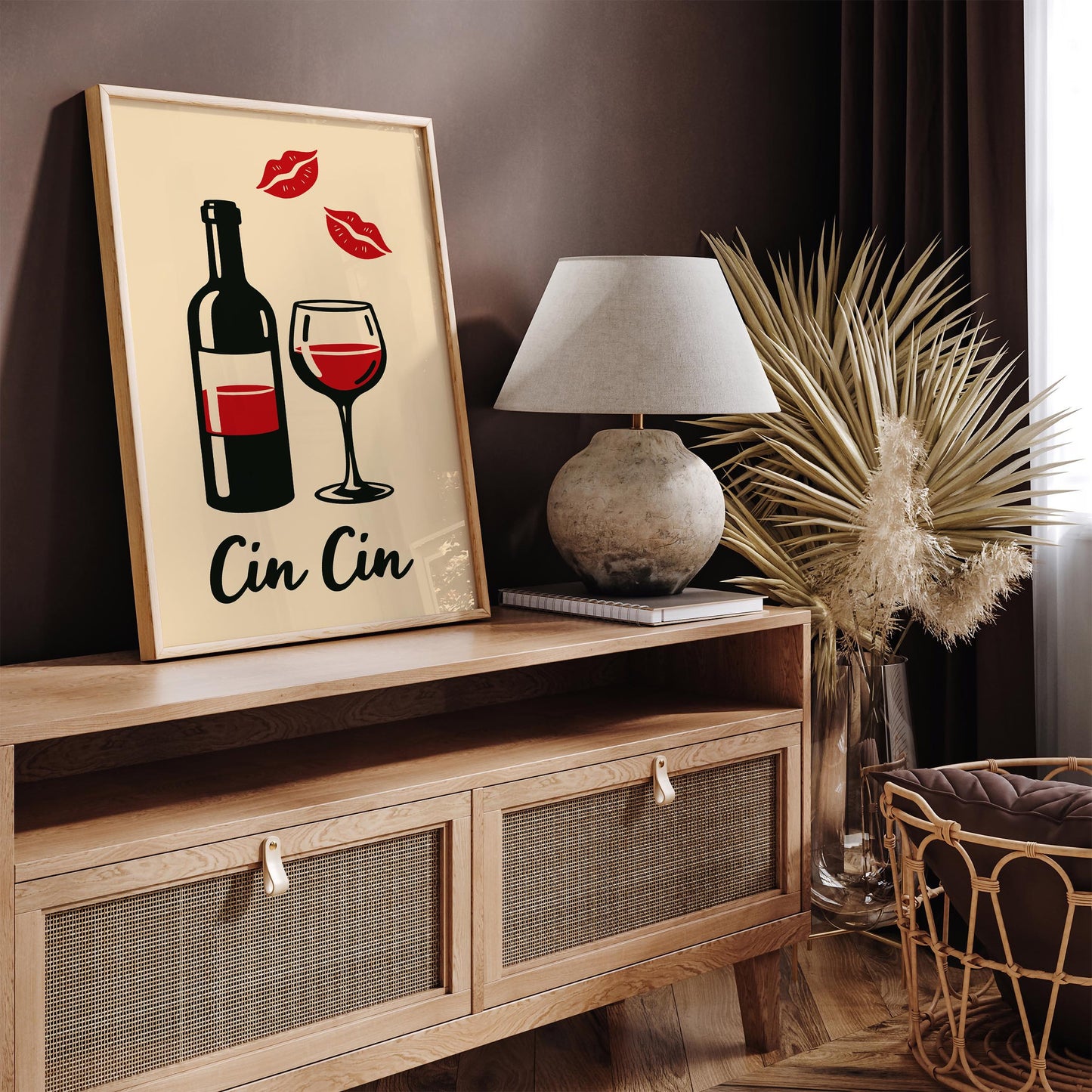 Cin Cin Wine Poster