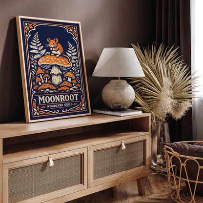 Moonroot Woodland Guild Poster
