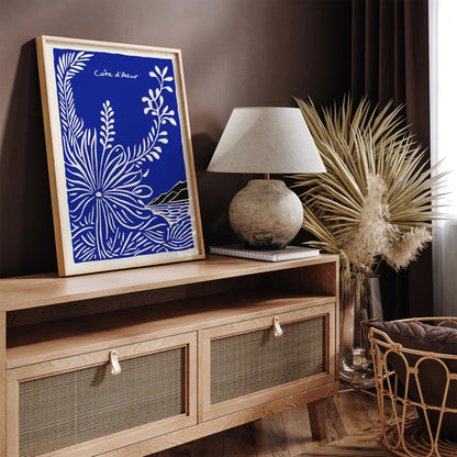 Cote d Azur Travel Art Print