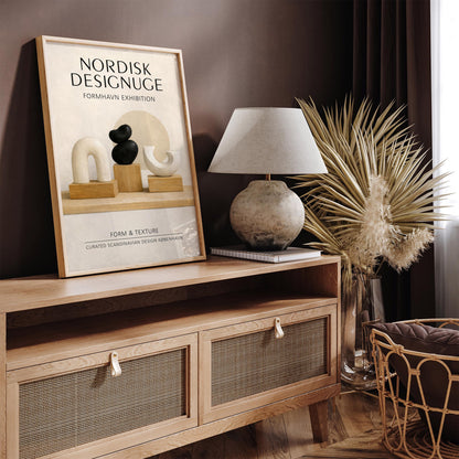 Scandinavian Modern Exhibition Poster