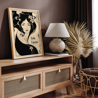 Art Nouveau Woman Poster