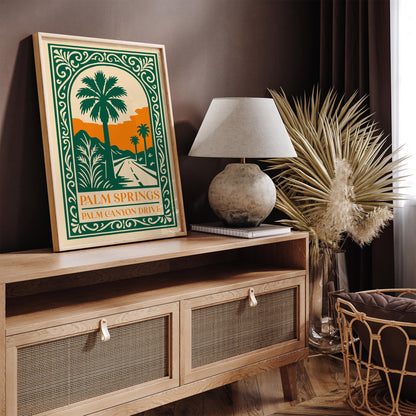 Palm Springs Palm Canyon Drive Poster