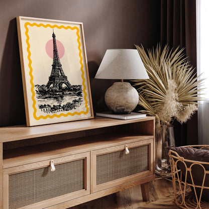 Eiffel Tower Paris Poster
