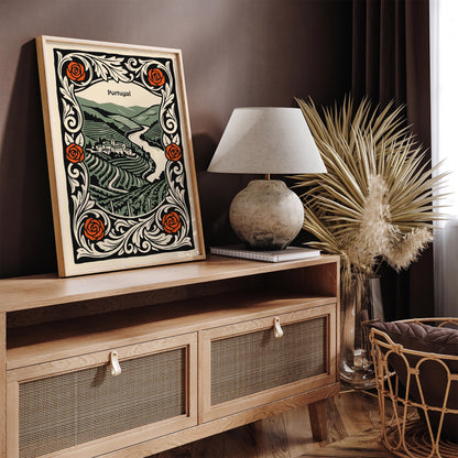 Vintage Portugal Travel Poster