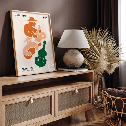 Manhattan Jazz Fest 92 Poster