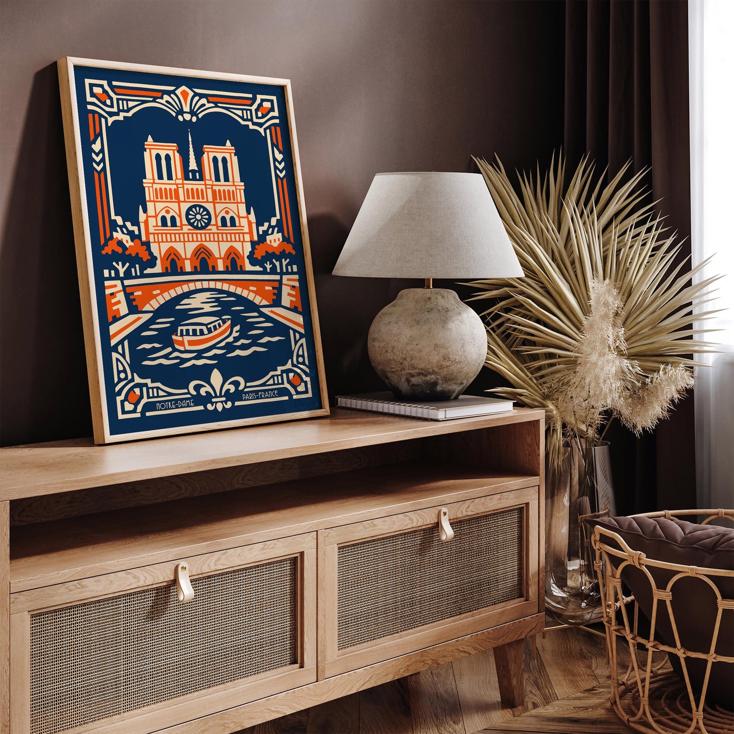 Cathédrale Notre-Dame de Paris Poster