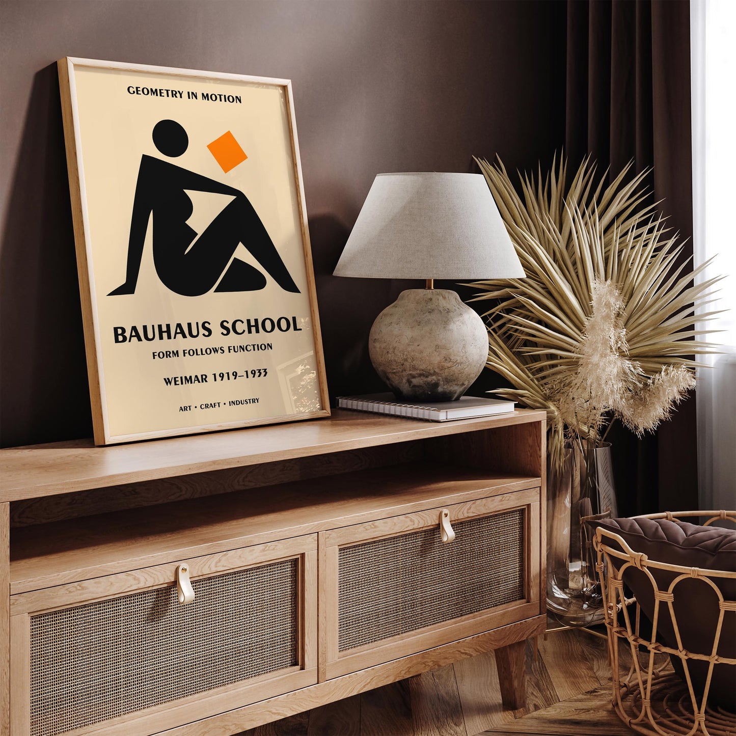 Bauhaus School Exhibition Poster Print