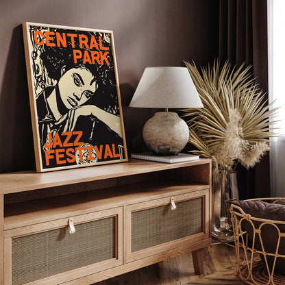 Central Park Jazz Festival Poster