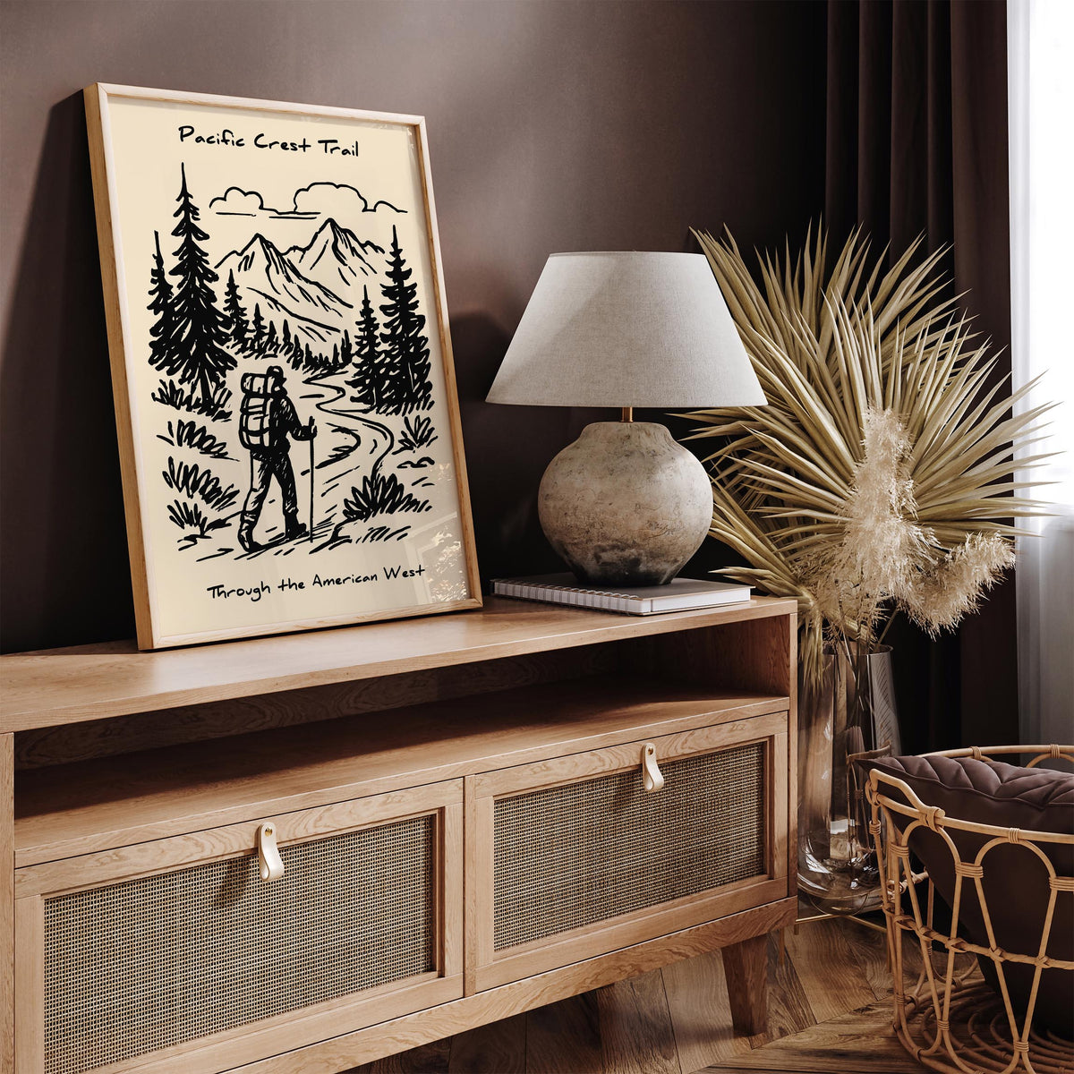 Pacific Crest Trail Poster